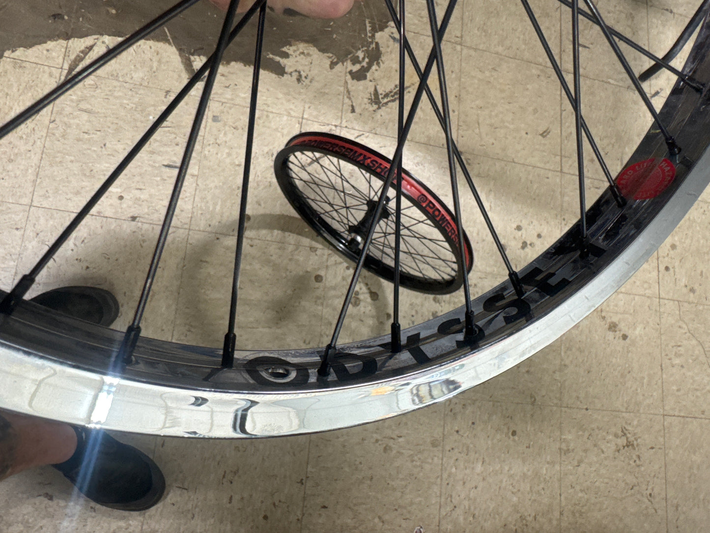 Profile mini hubset x odyssey/gsport rims wheelset