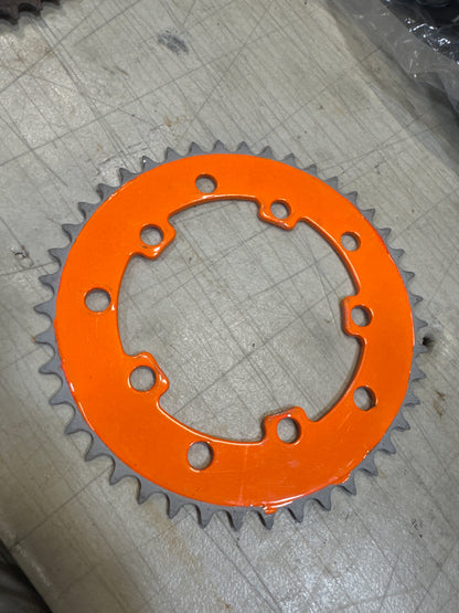 Gt chainring 43t 5b orange