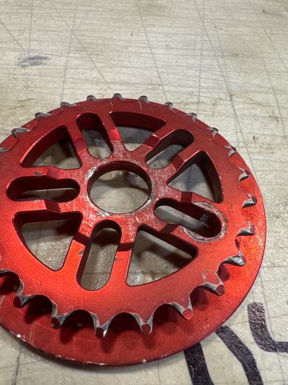 Daily grind 25t sprocket red