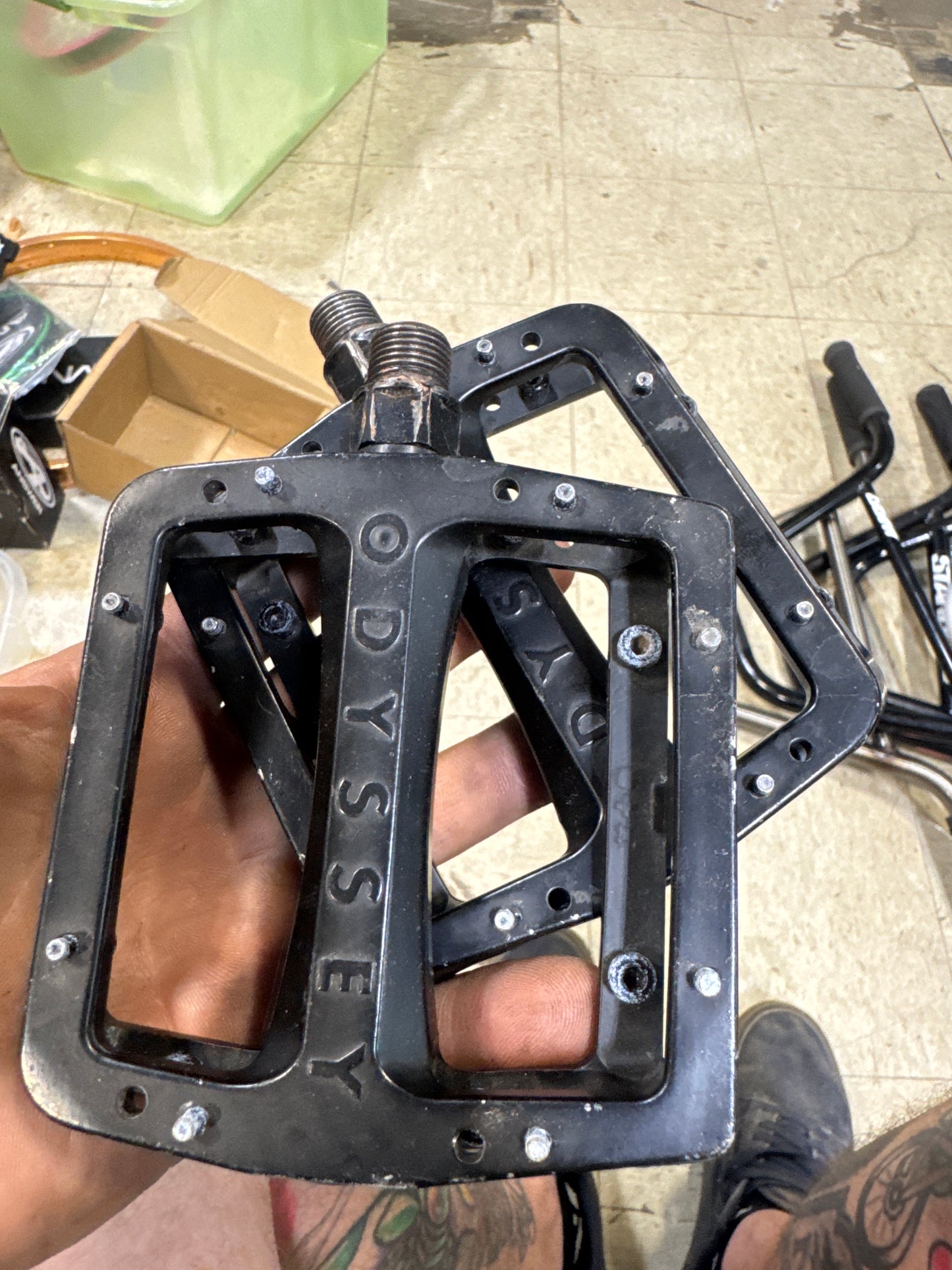 Odyssey Dugan alloy pedal black