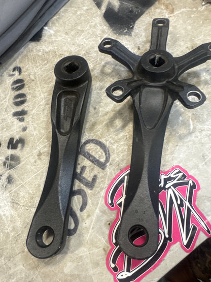 Redline 155mm square tapered 5b cranks