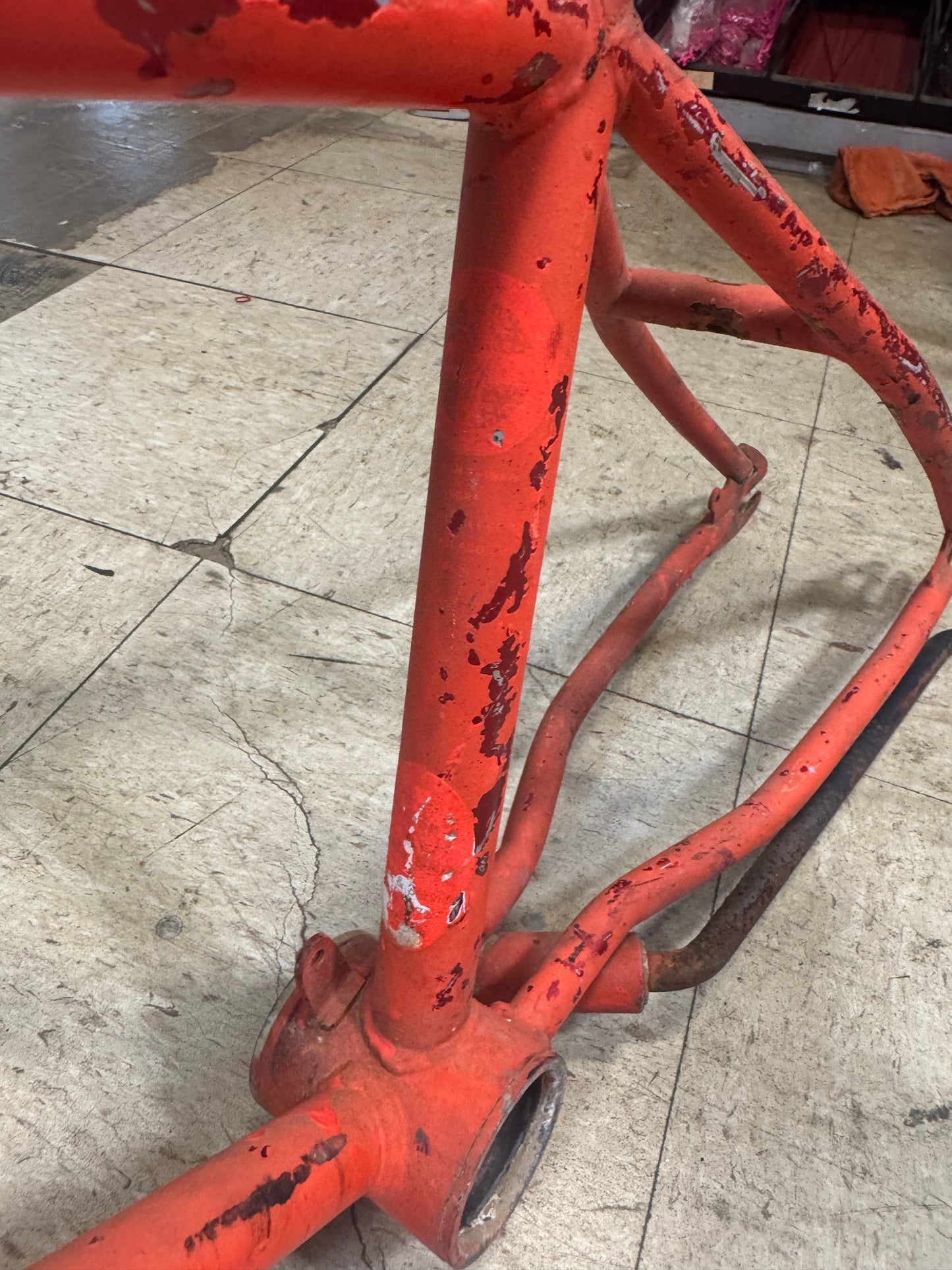 schwinn scrambler painted w/ forks