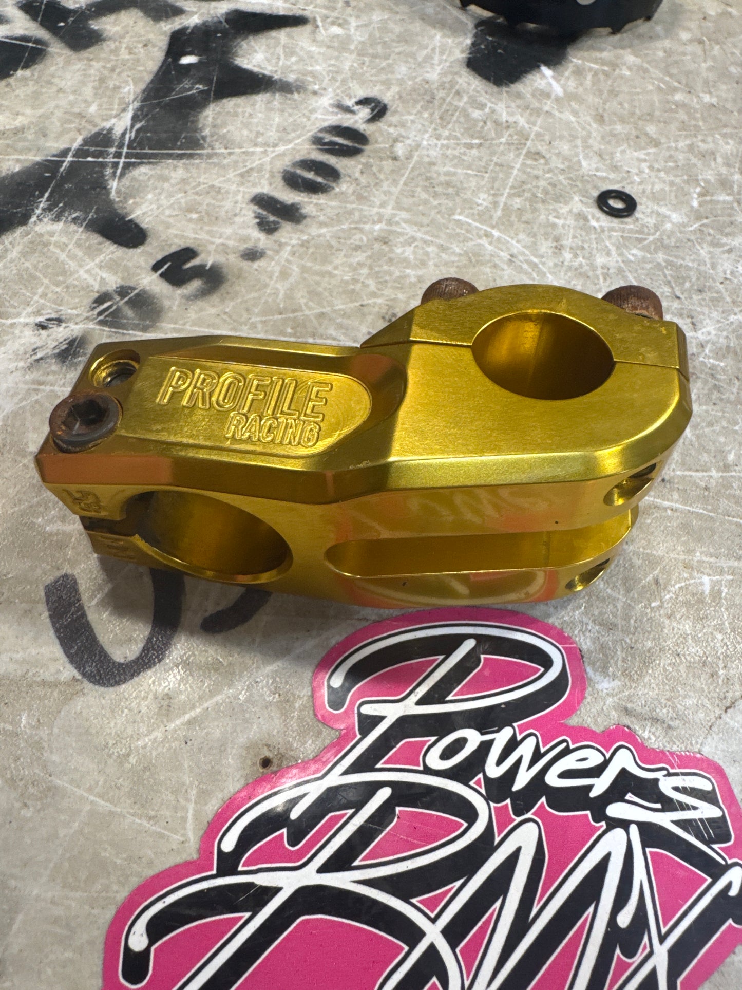 profile push stem 53m gold