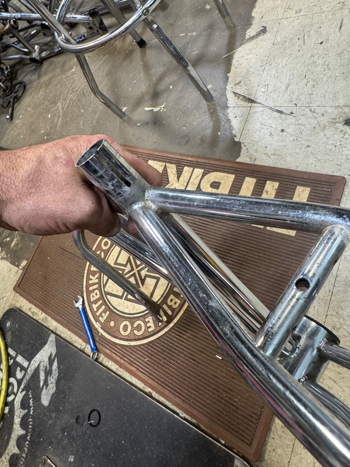 vintage cycle pro shotgun frame and fork