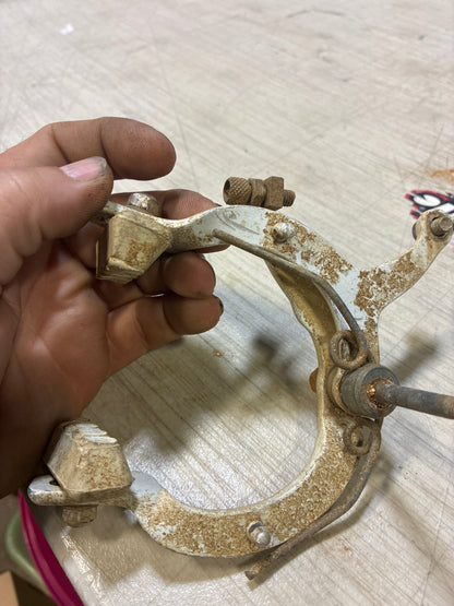 old school mx brakes white