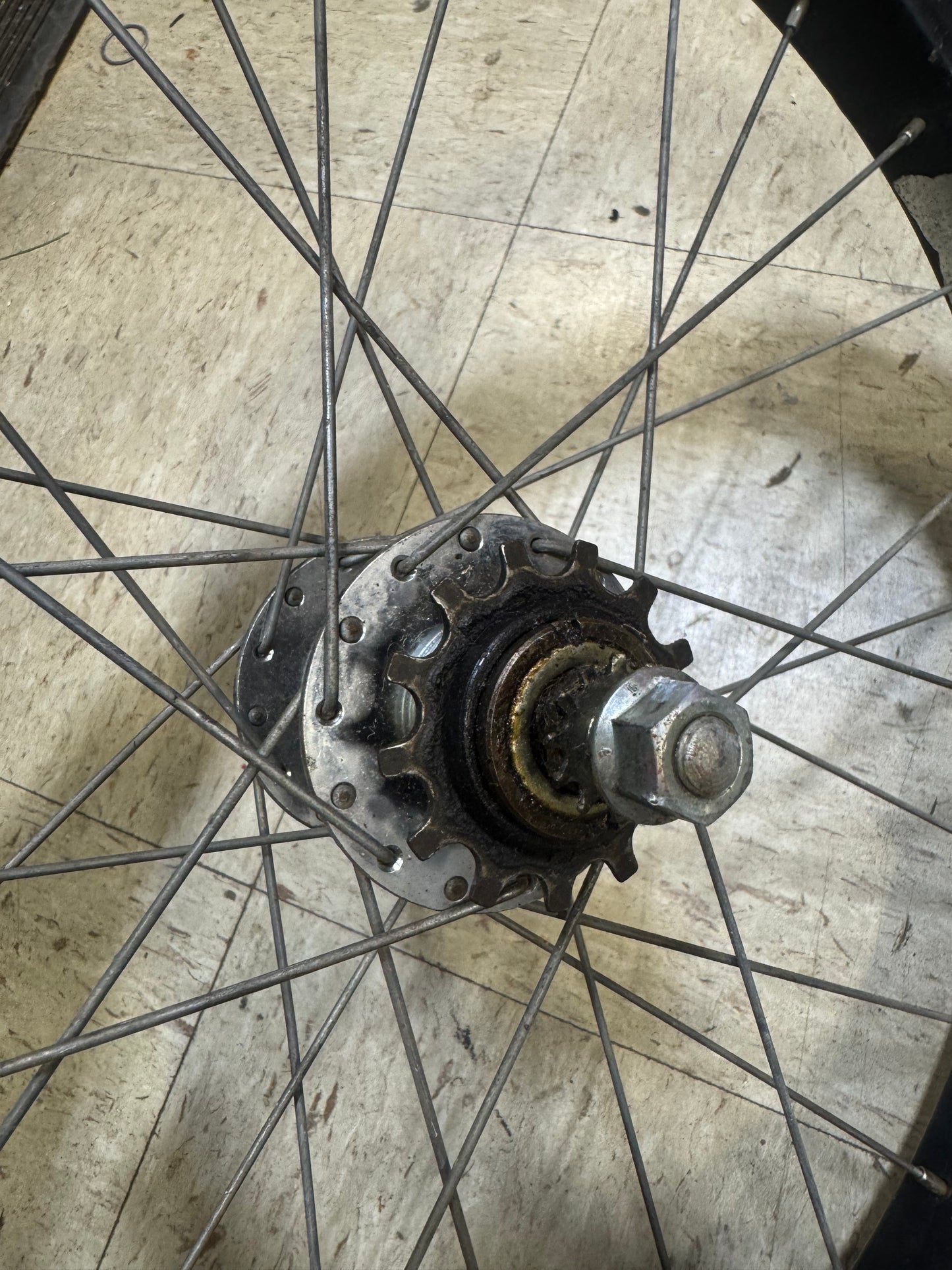 Shimano 70s rear wheel 20”