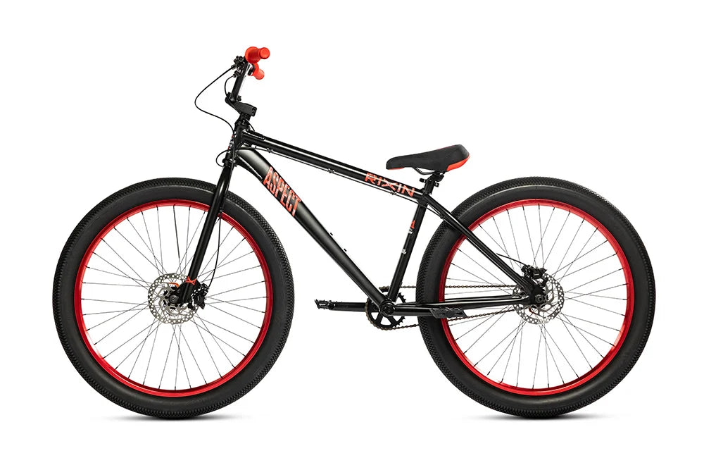 RIXIN ASPECT COMPLETE WHEELIE BIKE 27.5+ MATTE BLACK