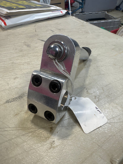 Silver old school quill stem pro xl silver bolt