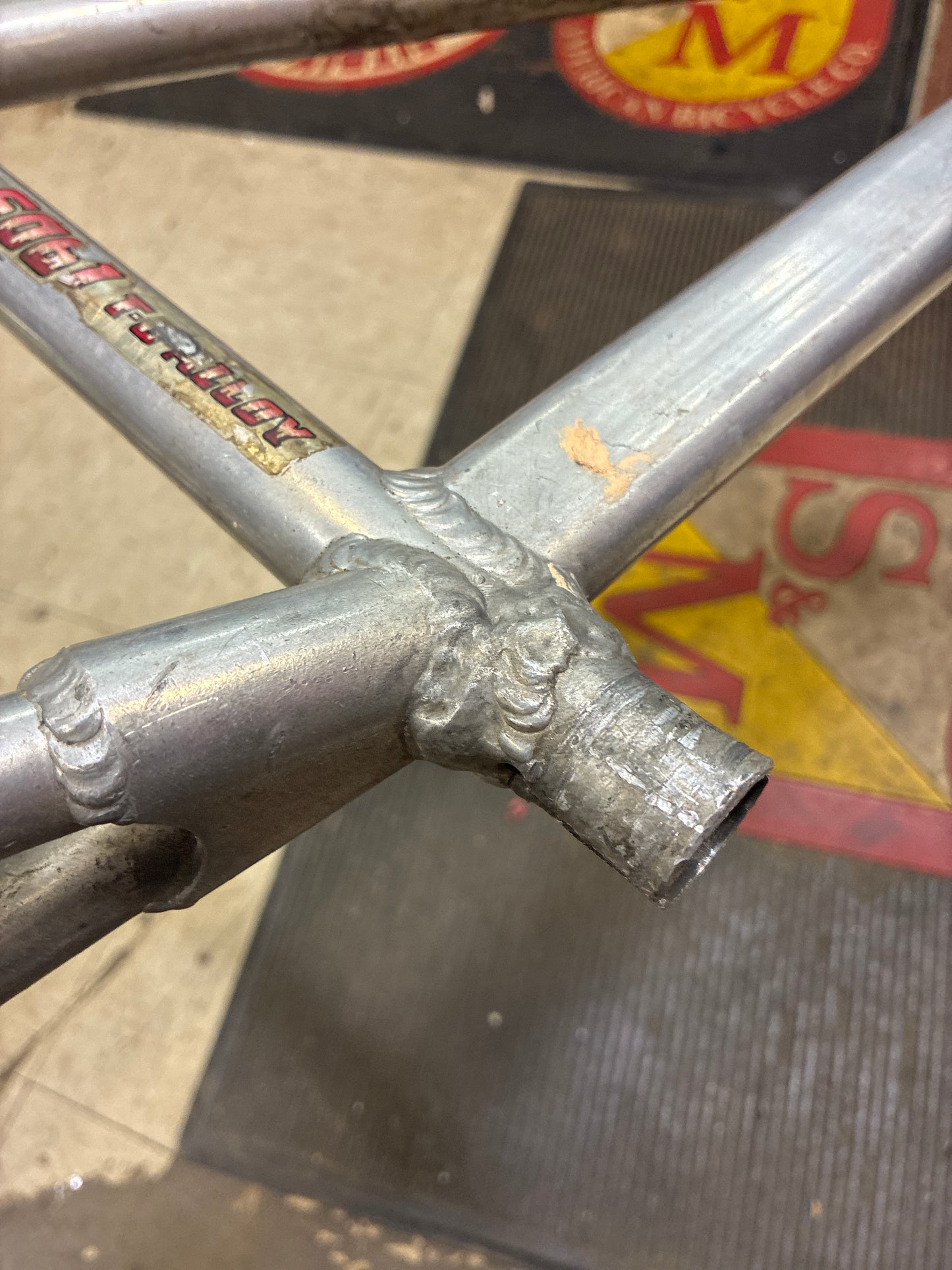 se pk ripper 1979 frame - repaired