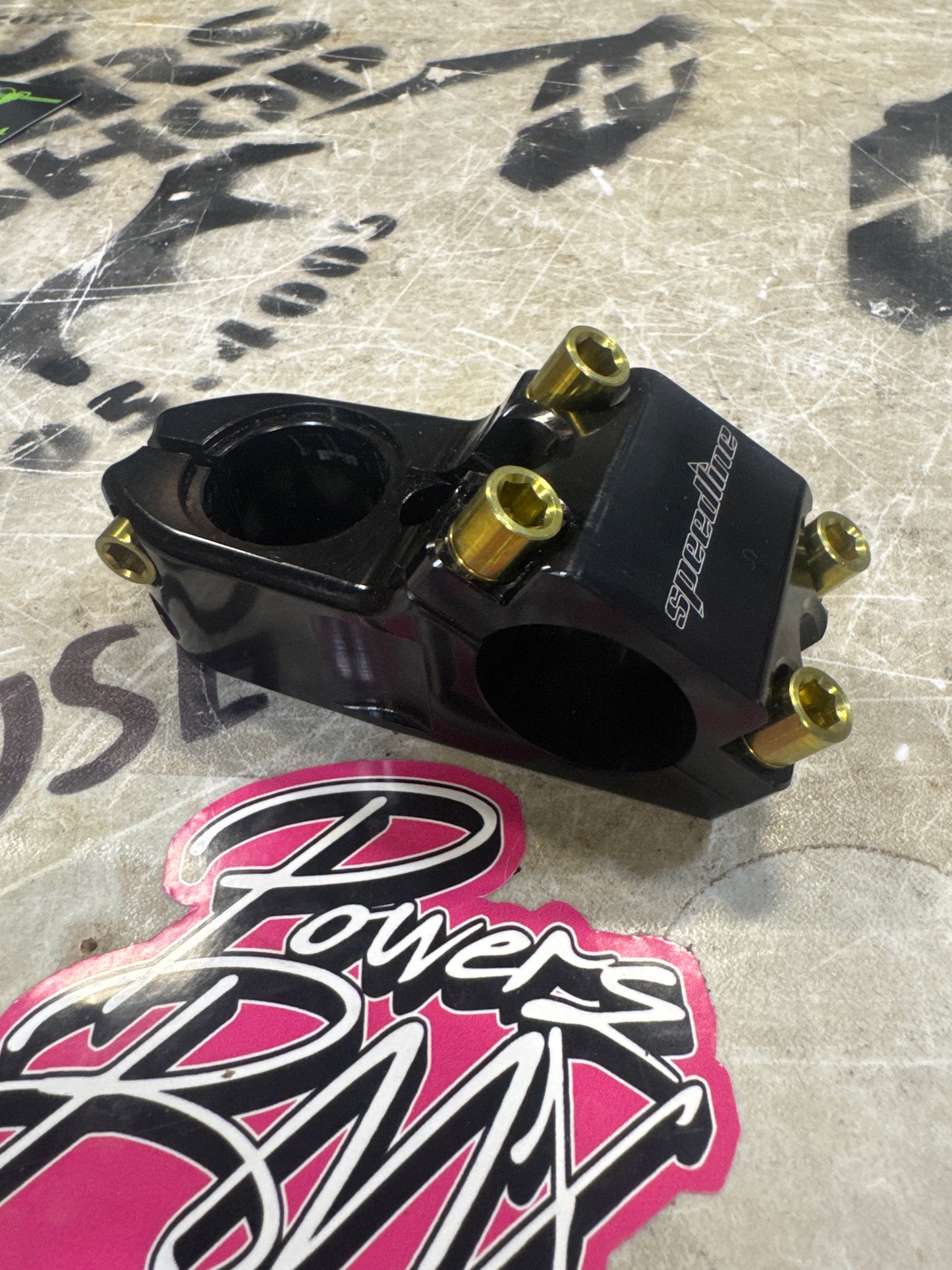 Supercross 31.8 race stem w/ ti bolts 53m
