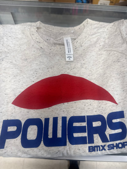 Powers Bmx Soda t shirt white