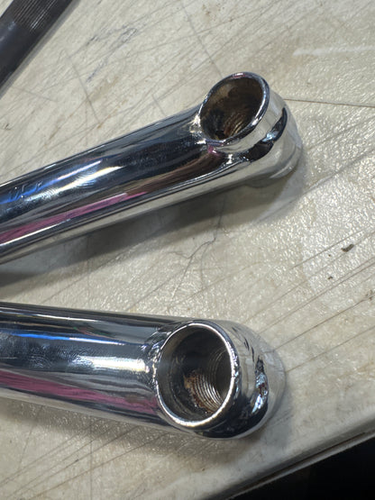 Profile chrome stamped cranks nos 175m rhd