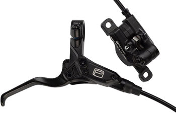 Promax Solve Disc Brake and Lever - Rear, Hydraulic, Post Mount, Black