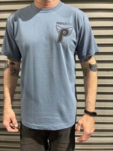 Profile Eagle tee shirt Blue jean