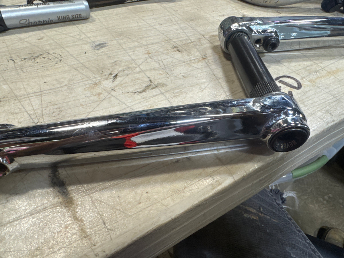 Cult hawk cranks 175mm chrome