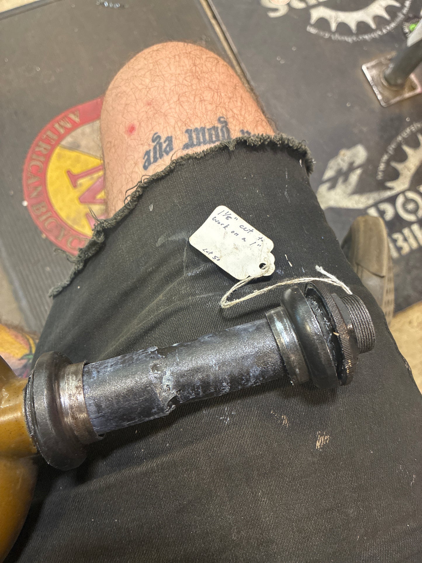 Hutch forks rewelded