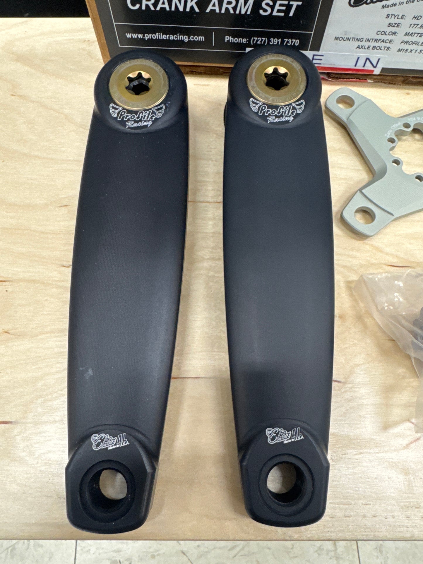 Profile Racing AL elite crankset F-1 Limited edition