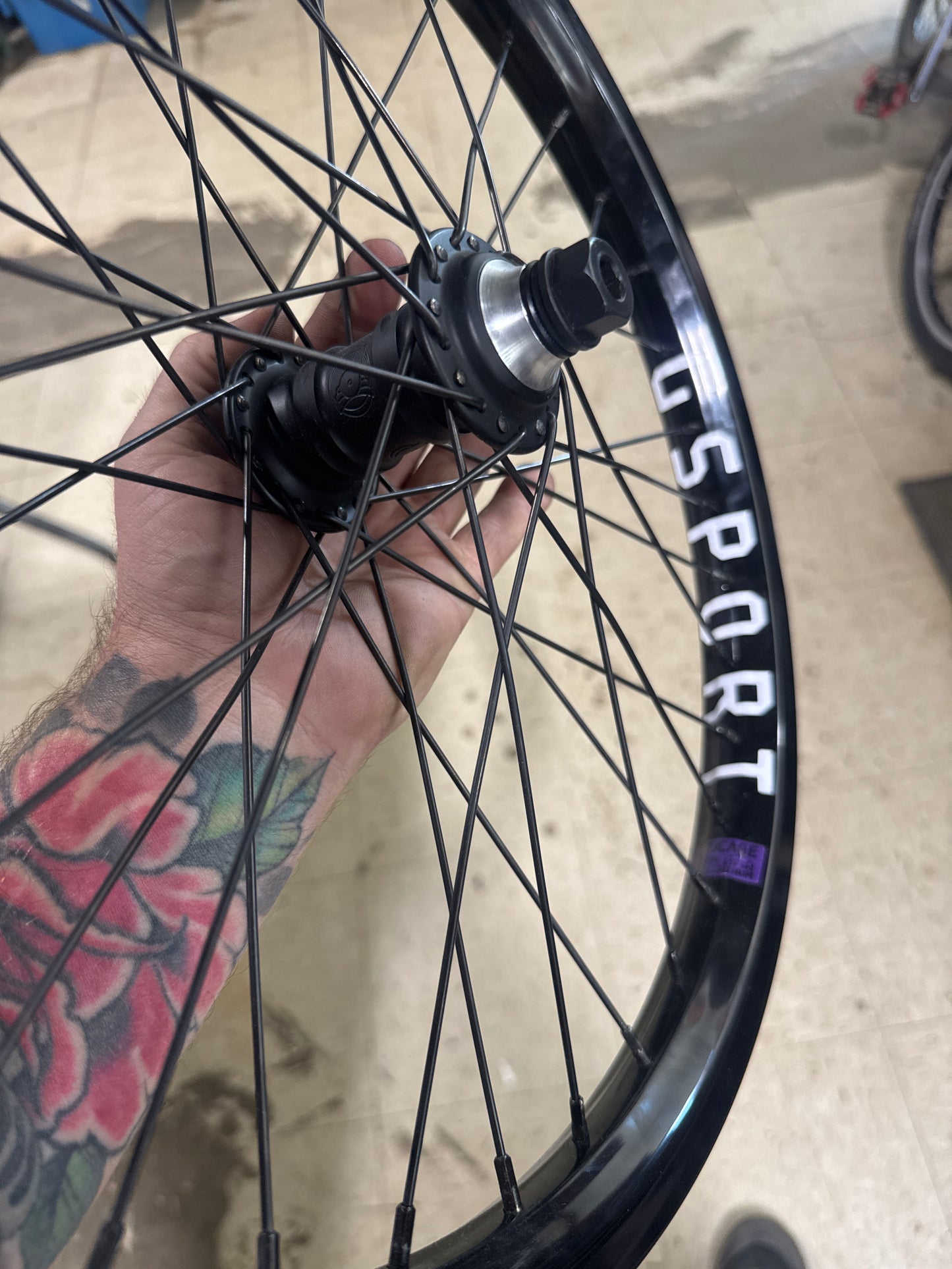 Profile mini hubset x odyssey/gsport rims wheelset