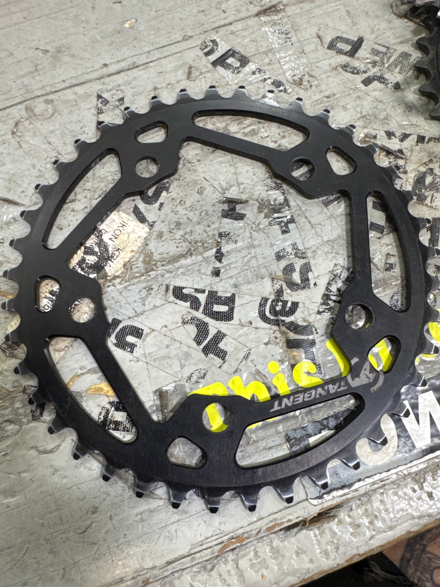 Tangent sprocket black 5bolt 41t