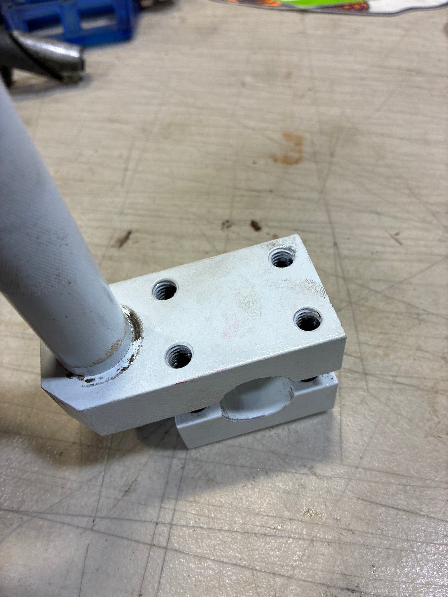 dk square corner quill stem white
