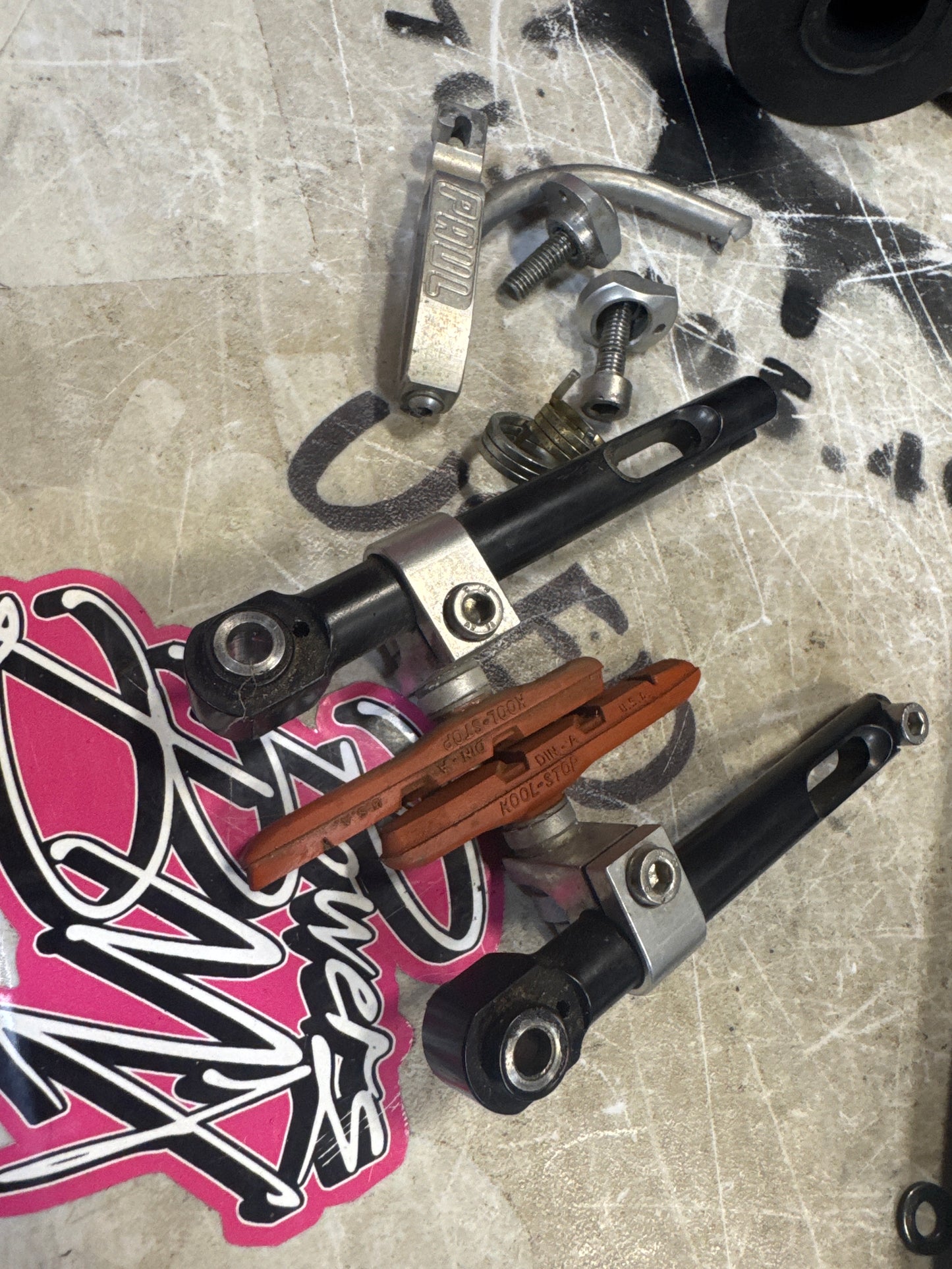 paul moto brakes black