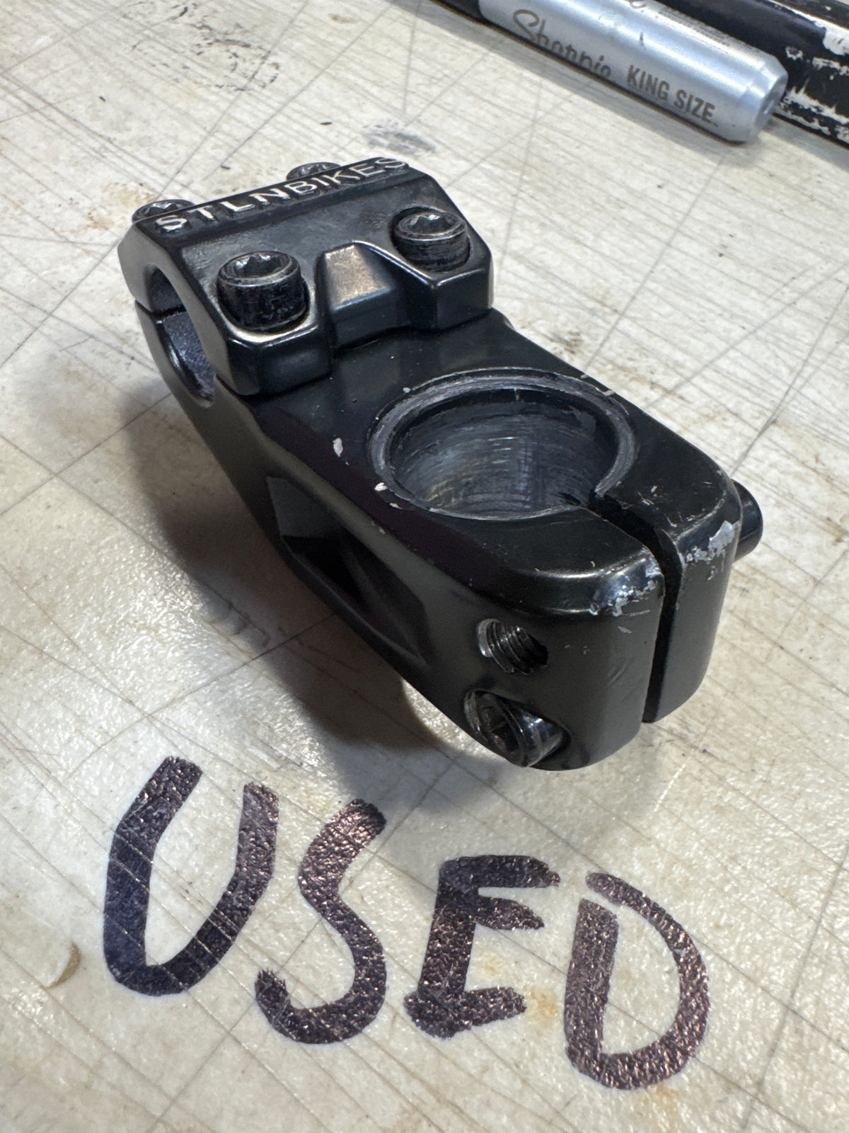Stolen bikes top load stem