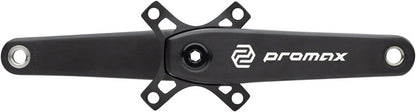 Promax HF-3 Hollow Hot Forged Crankset 2-PC, Direct Mount SRAM 3-Bolt, 30mm Spindle, Black