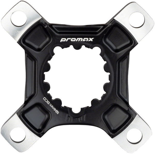 Promax Direct Mount Crank Spider - 104 BCD, 4-Bolt, SRAM 3-Bolt Mount Style, For Use w/Promax CK-1 Carbon Cranks Only, Black