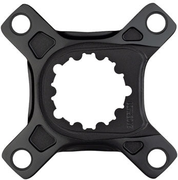 Promax Direct Mount Crank Spider - 104 BCD, 4-Bolt, SRAM 3-Bolt Mount Style, For Use w/Promax CK-1 Carbon Cranks Only, Black
