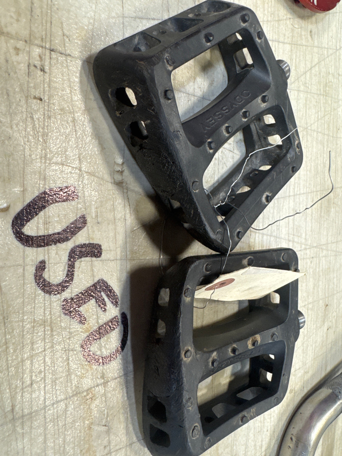 Odyssey plastic pedal 9/16