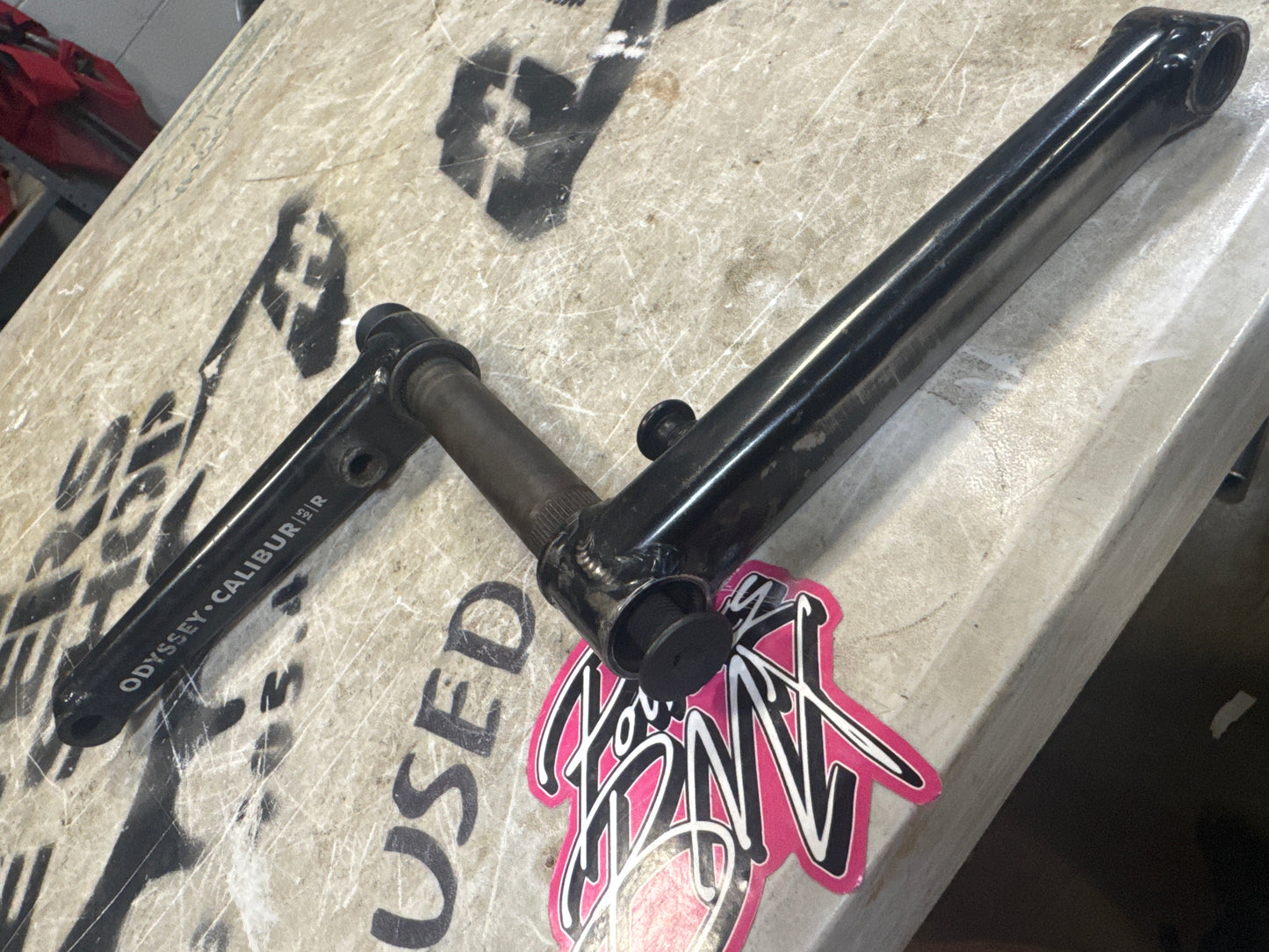 odyssey calibur cranks 165m