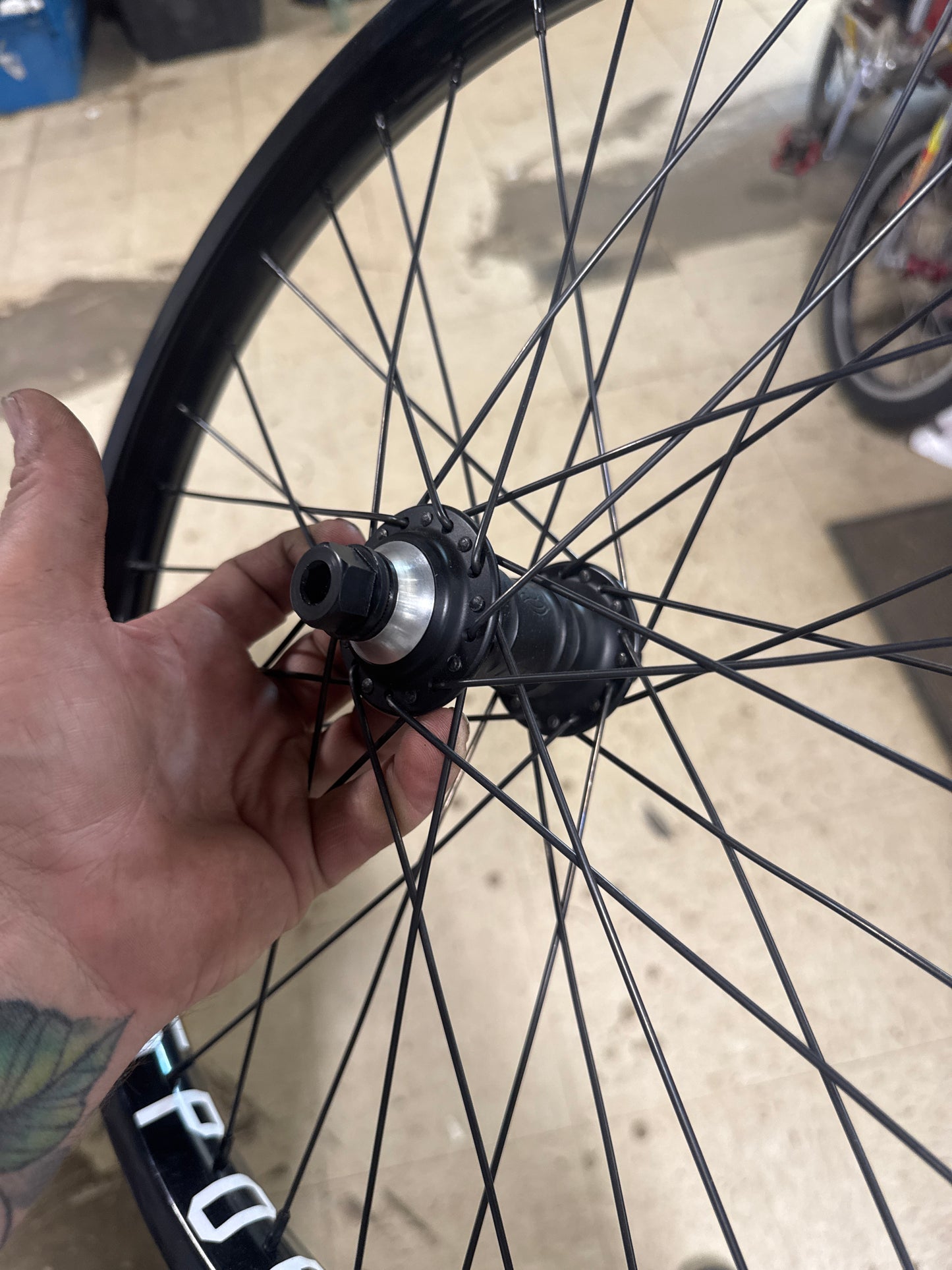 Profile mini hubset x odyssey/gsport rims wheelset