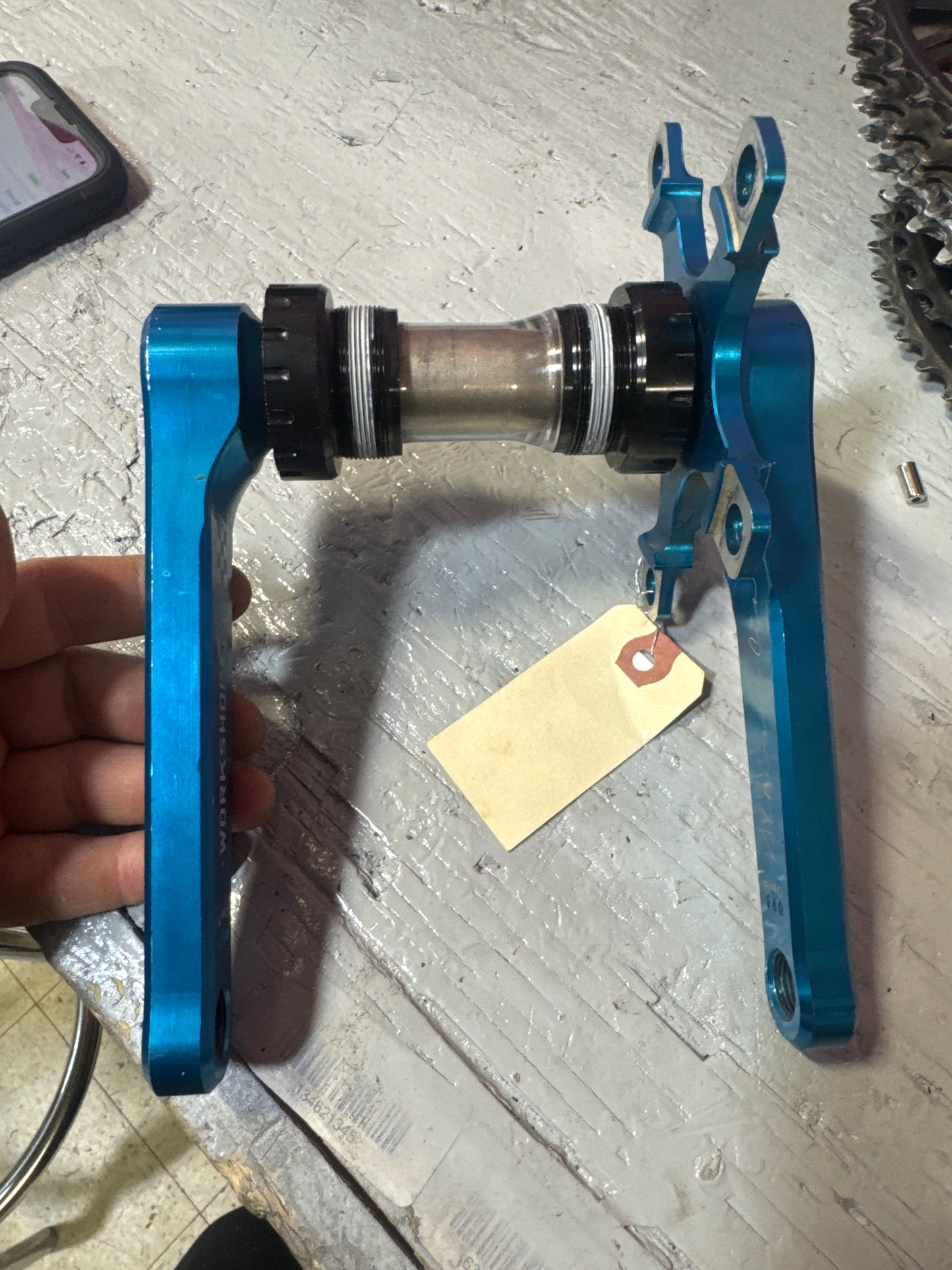 ciari 140mm race cranks w/ bb