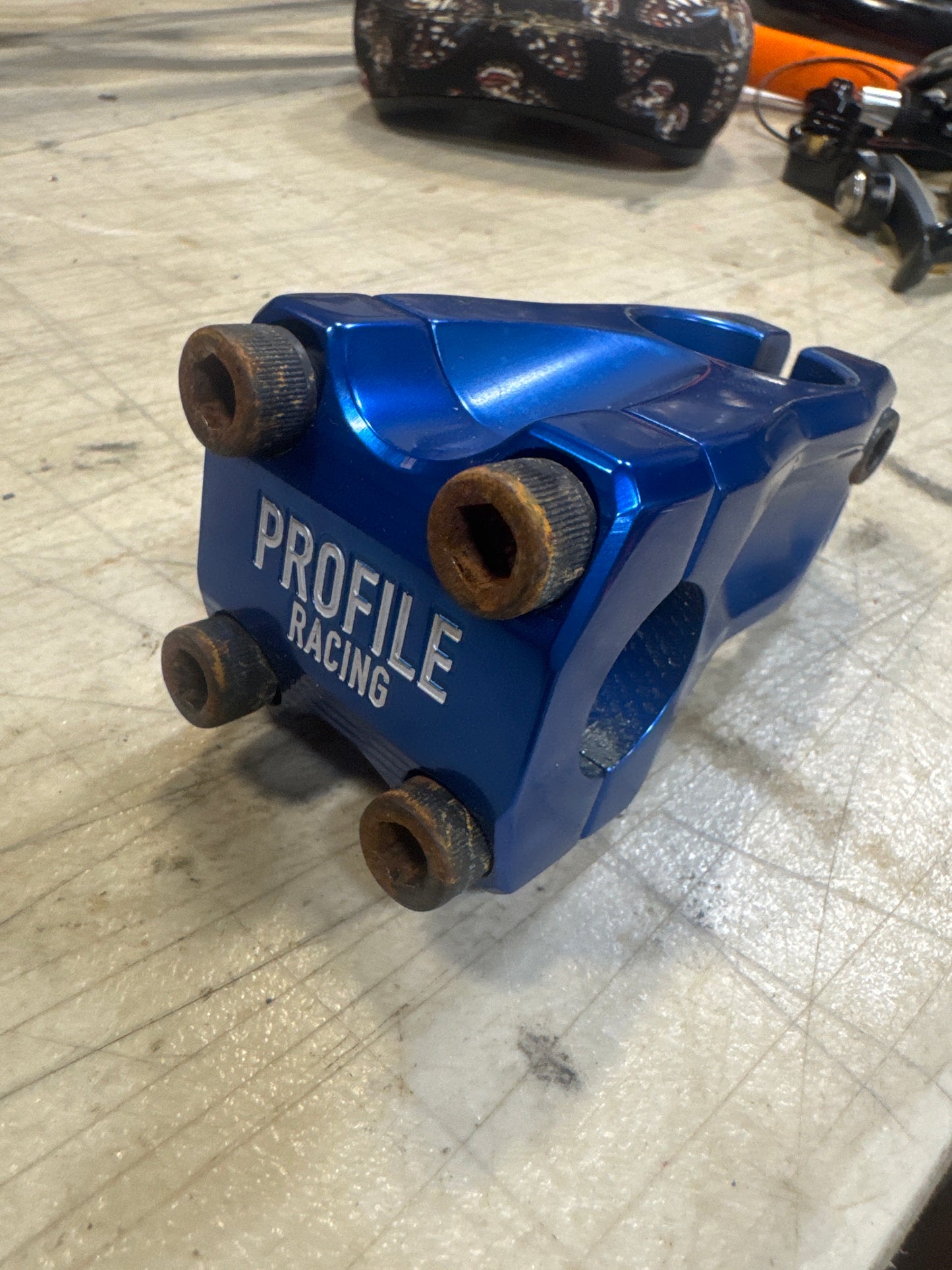 Profile acoustic stem 48mm blue
