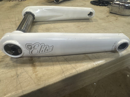 Profile elite cranks 175mm white