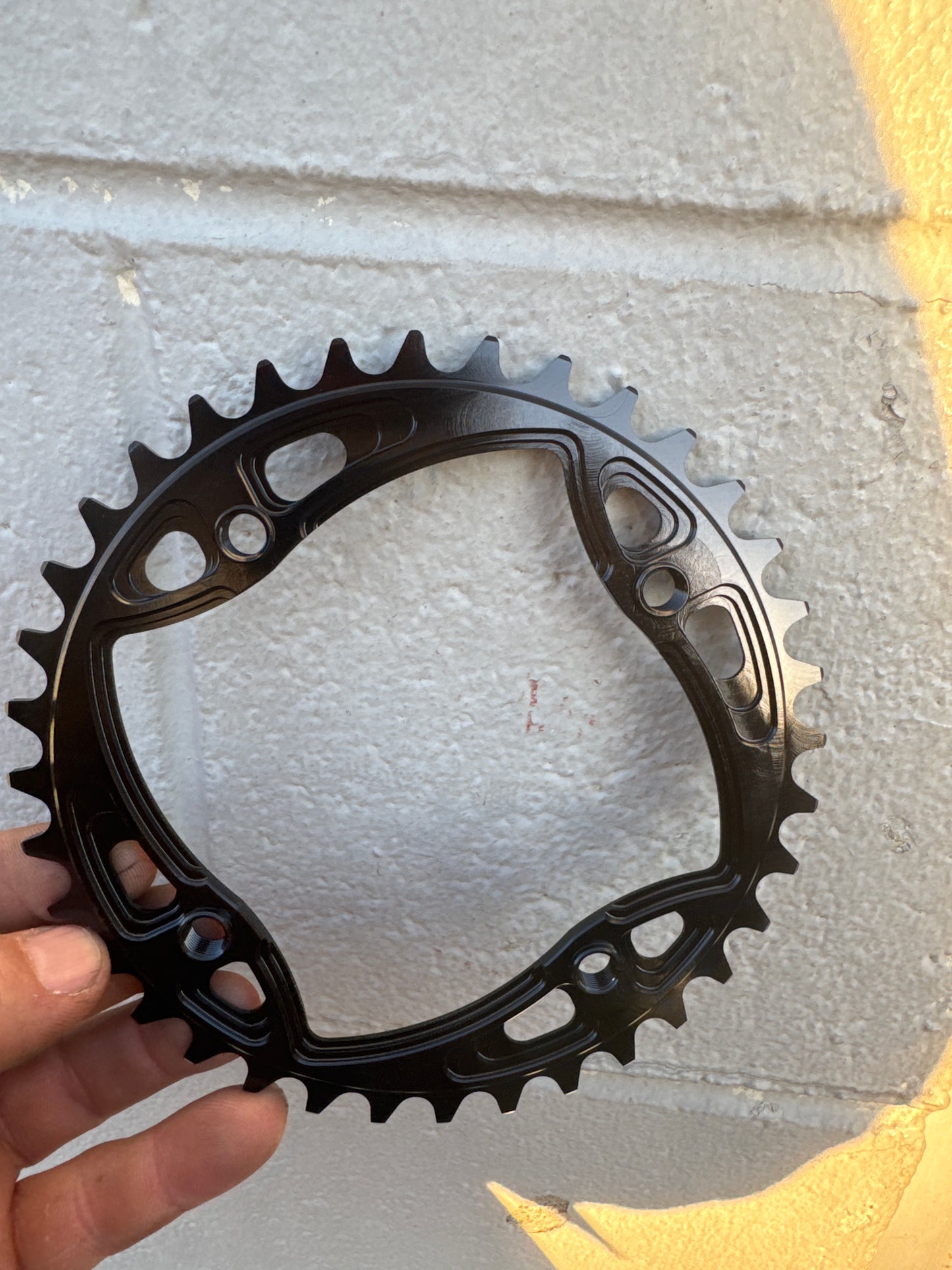 44BMX 4-bolt Threaded Chainrings