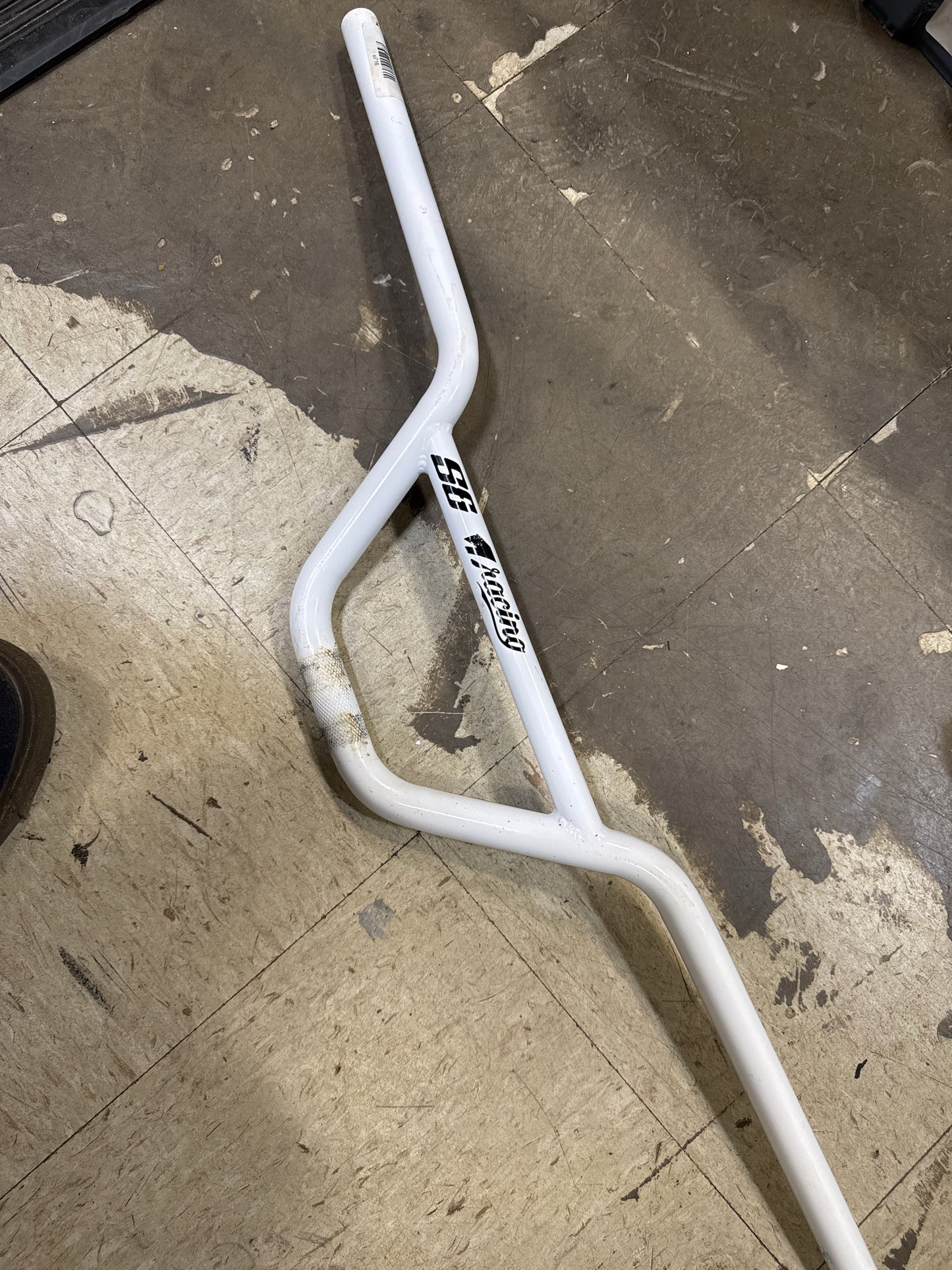s&m 5.75x29ers white cruiser bar
