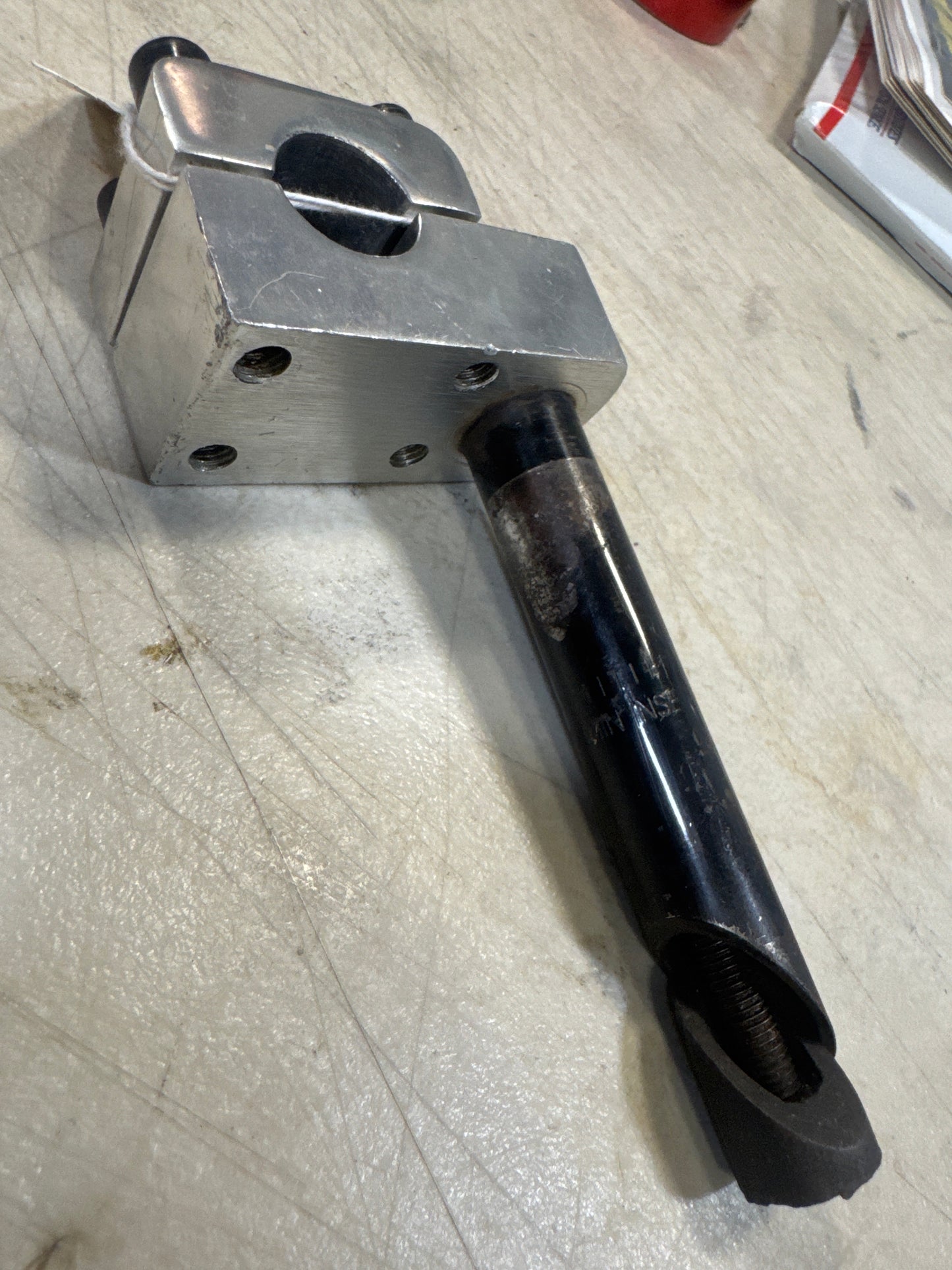 Silver old school quill stem pro