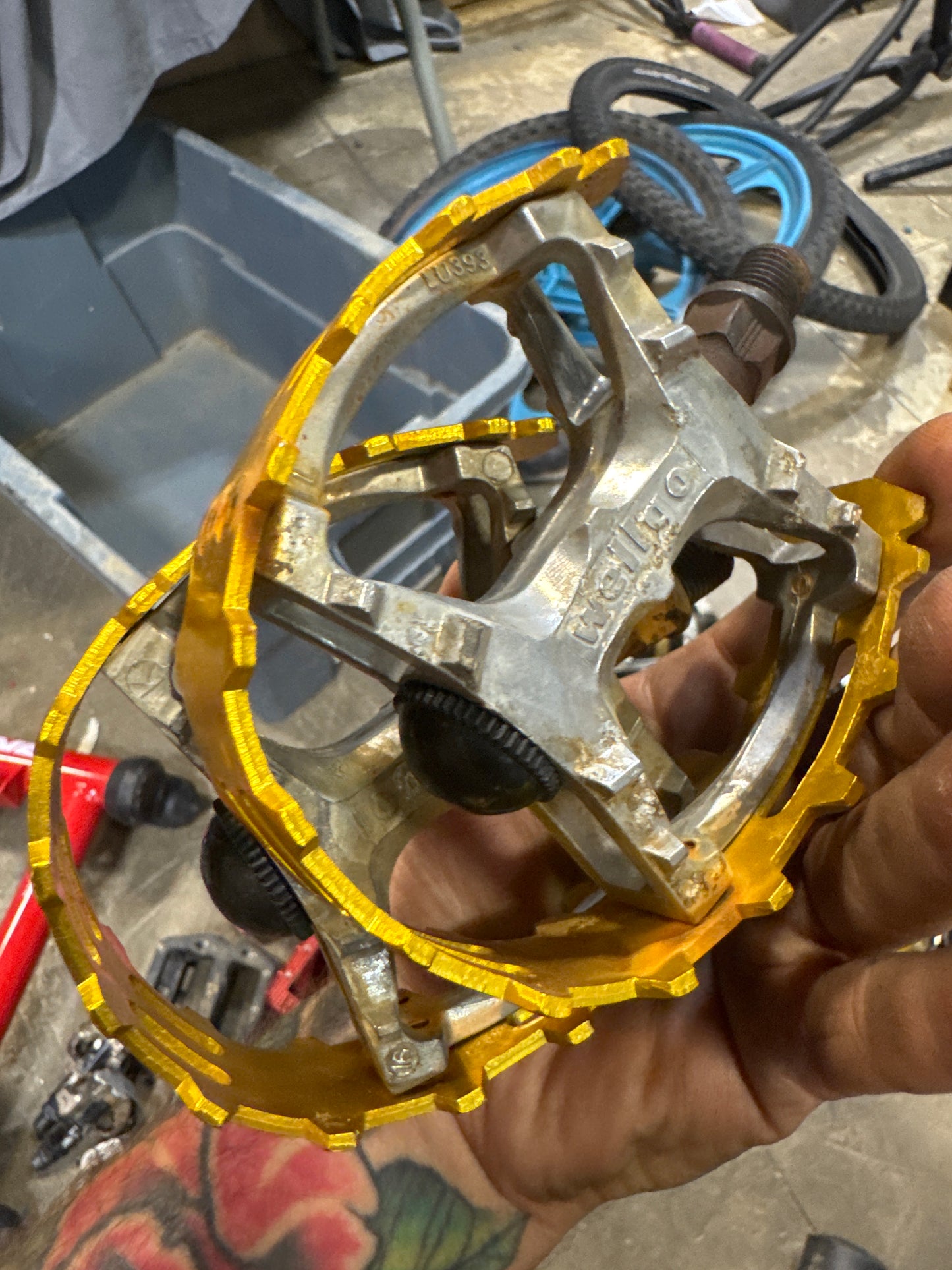 Wellgo bear trap 1/2 pedal