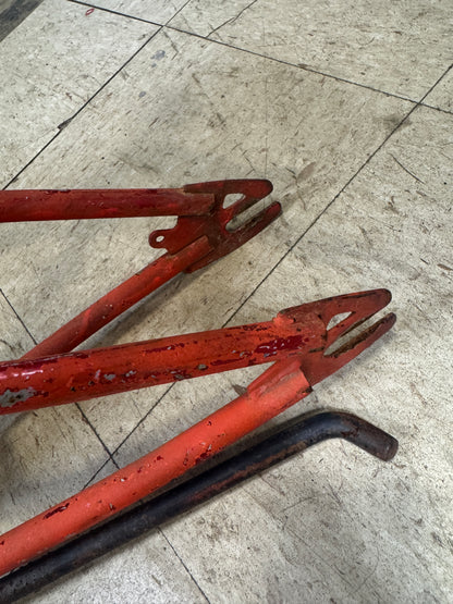 schwinn scrambler painted w/ forks
