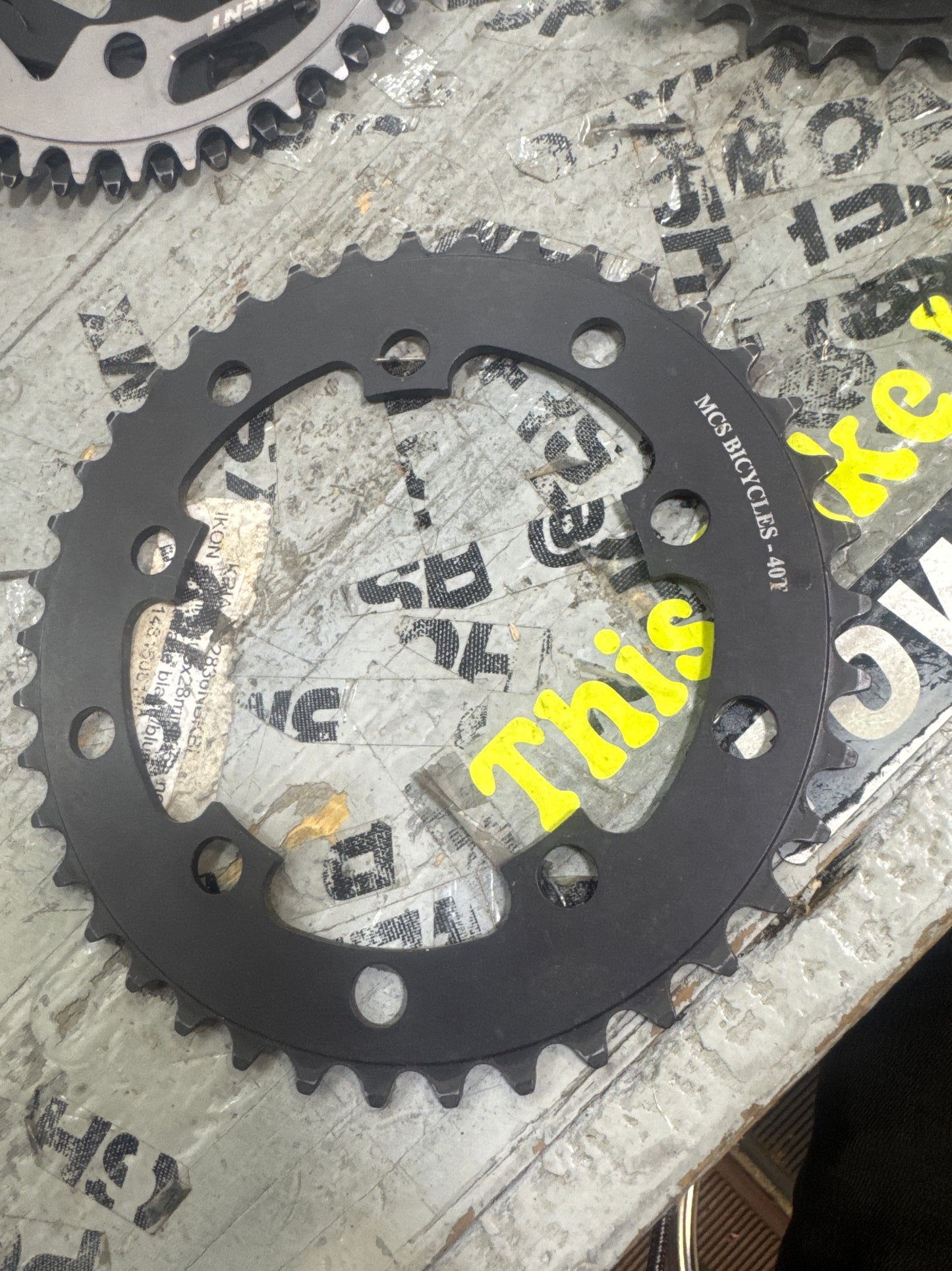 MCs 5bolt 40t black