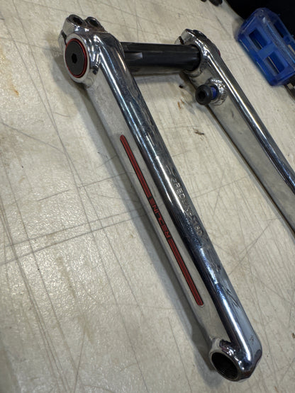 Redline flight 180mm chrome