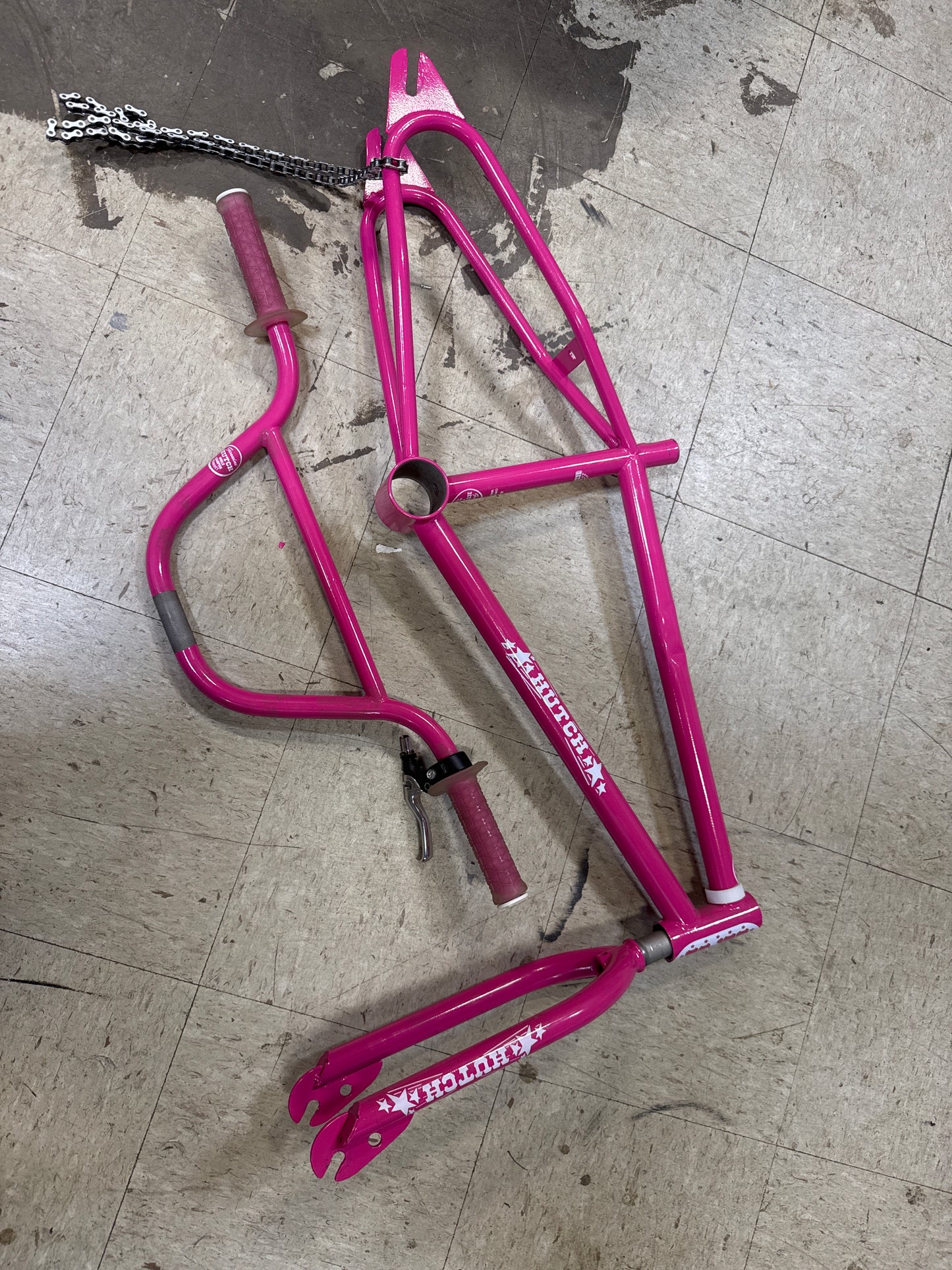 Hutch bmx frame w/ parts vintage
