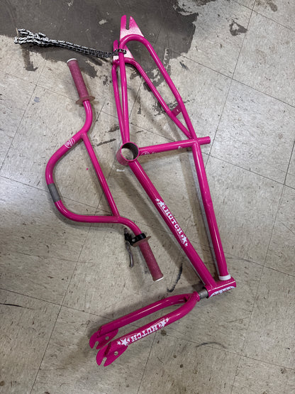 Hutch bmx frame w/ parts vintage