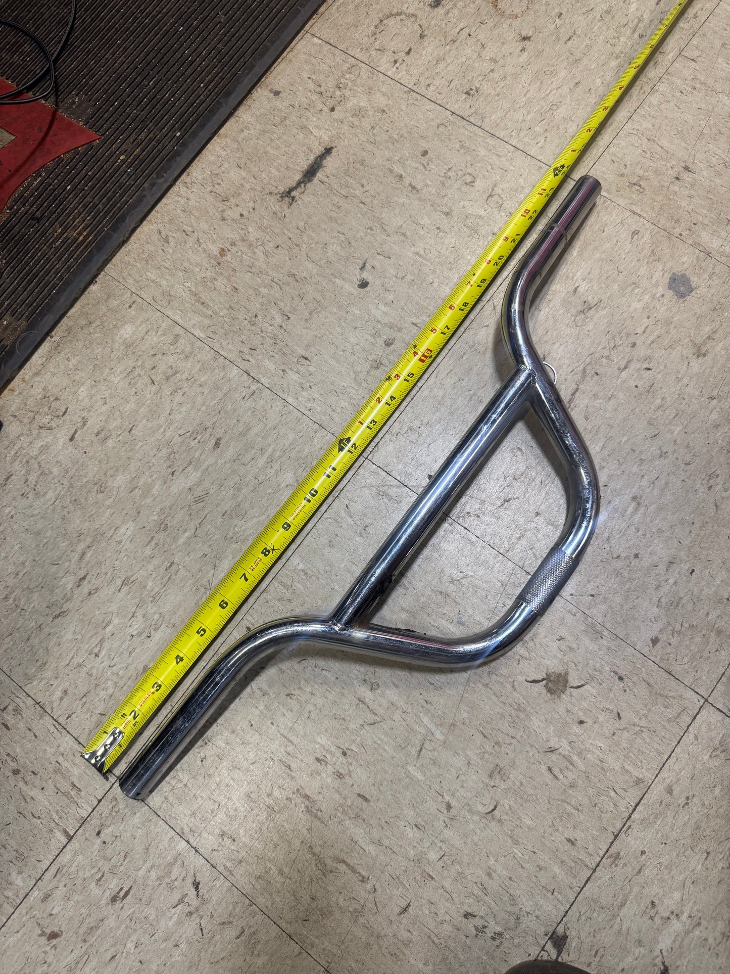 S&m gay cruiser bar chrome cut 24” wide