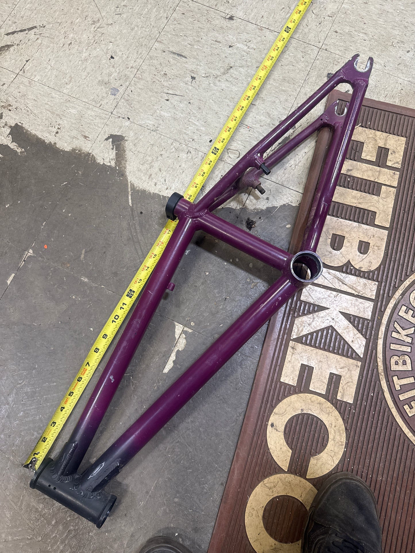cult juvenile 18” bmx frame