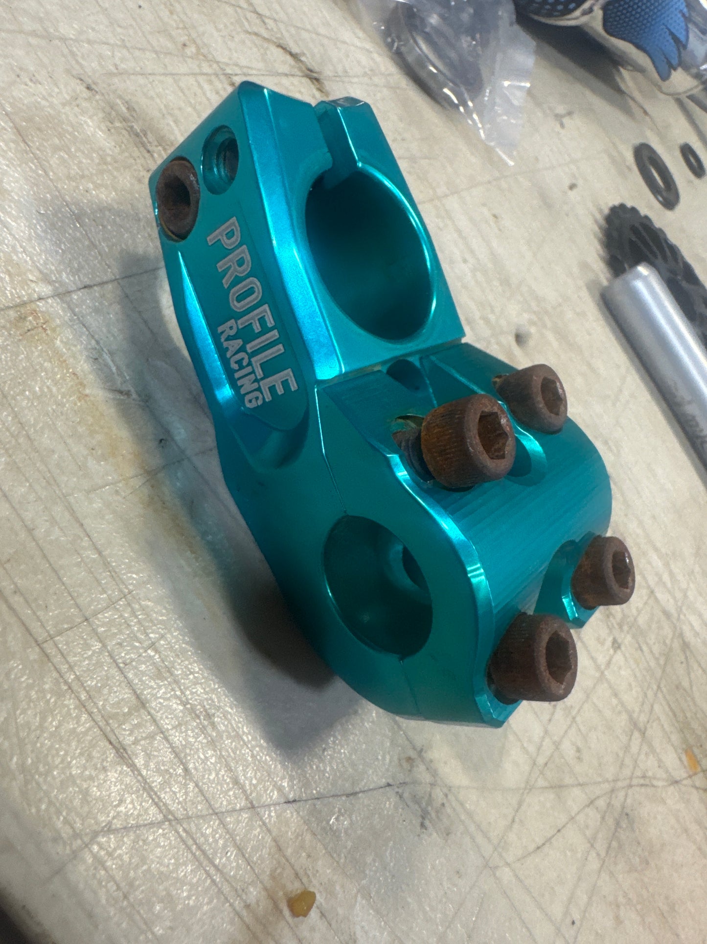 Profile push 48mm aqua