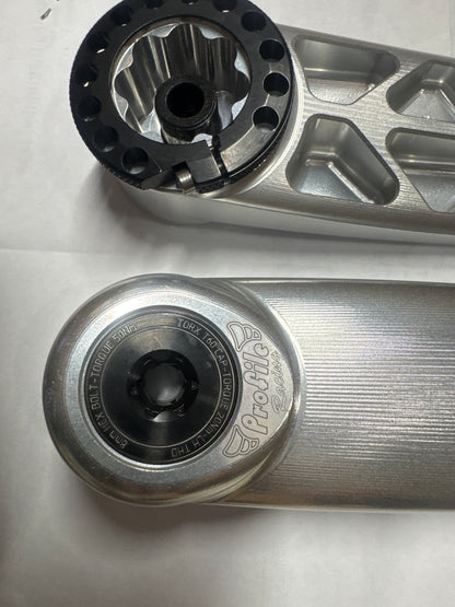 Profile Racing AL elite crank arm set