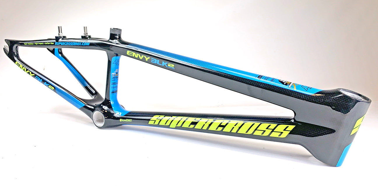 Supercross BMX | ENVY BLK 2 - Carbon Fiber BMX Race Frame