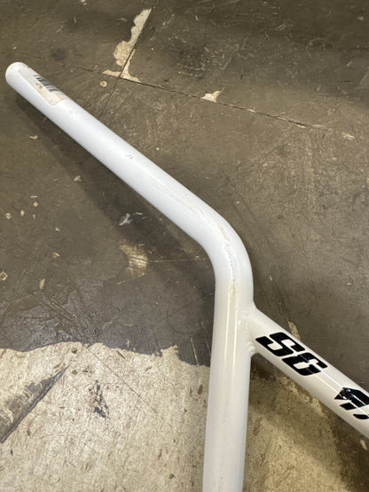 s&m 5.75x29ers white cruiser bar